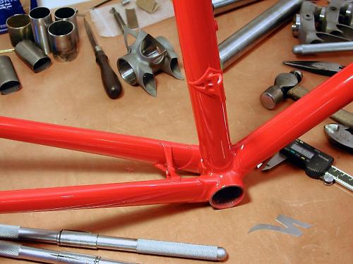 Specialized steel clearance frame